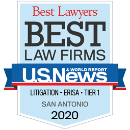 Best Lawyers | Best Law Firms | US News: A Word Report | Litigation - ERISA Tier 1 | San Antonio | 2020